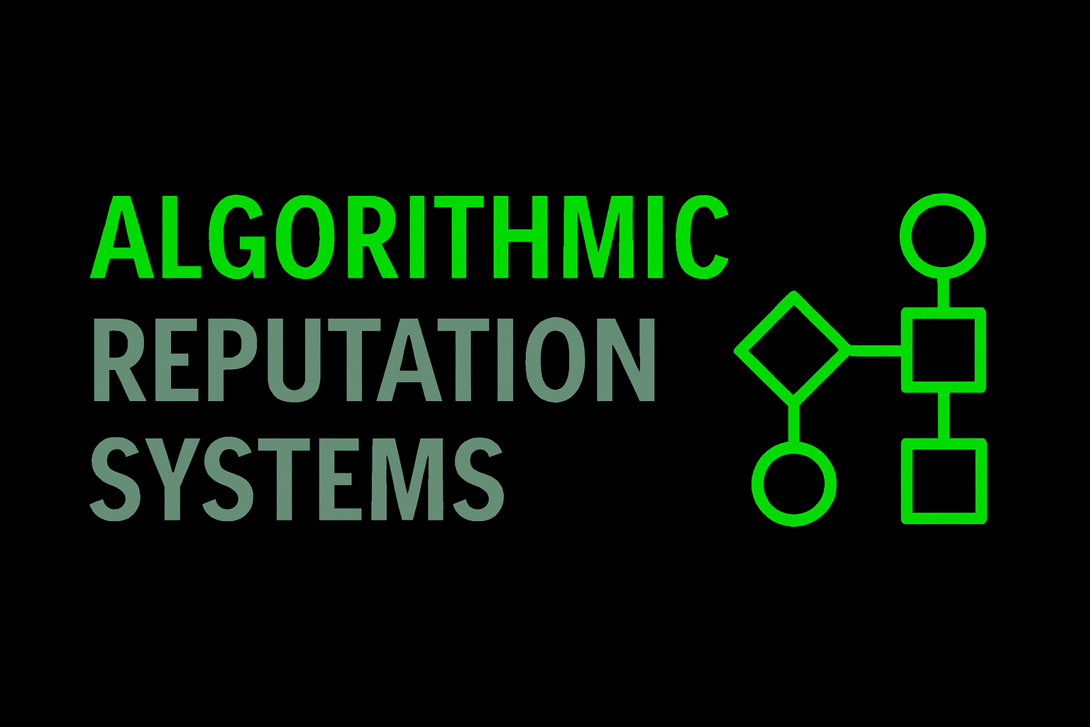 Algorithmic Reputation Systems